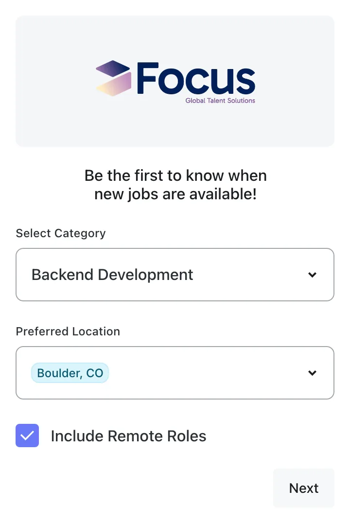 Popup - Backend