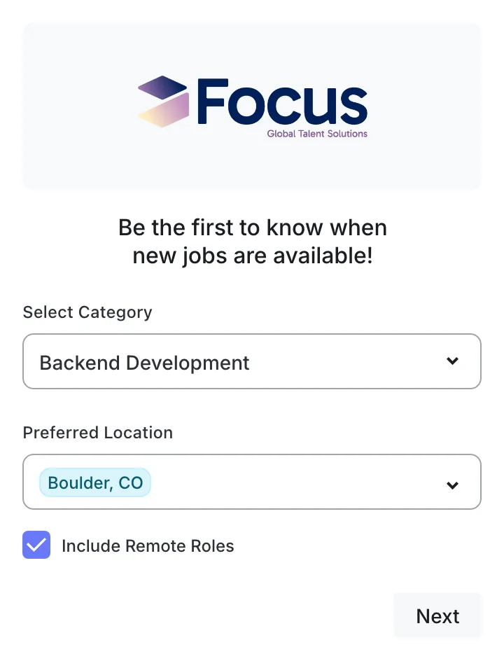 Popup - Backend